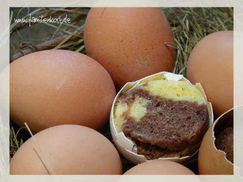 Kuchen in der Eierschale backen: Rezept und Anleitung