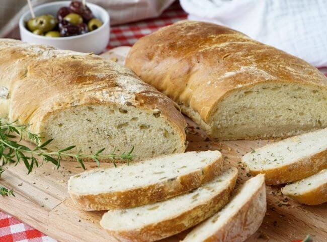 Ciabatta Brot selber backen - einfaches Grundrezept