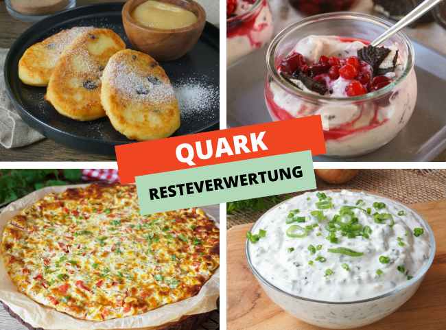 Resteverwertung: Quark verwenden